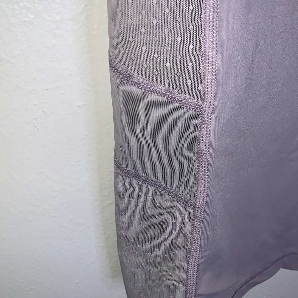 Lululemon Tank Top Embodiment Lavender Racerback Scoop Neck Size 4